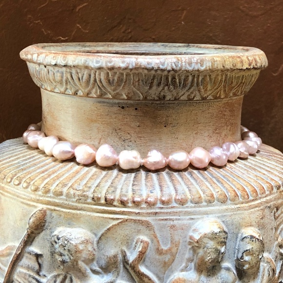 ID Beads Jewelry - Genuine Pearl Choker Custom Order